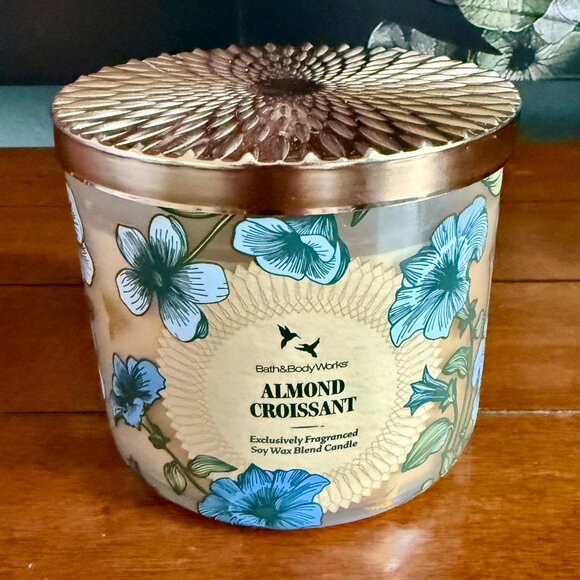 Bath & Body Works Other - *2 for $44 on 3-WICK CANDLES NEW Bath & Body Works ALMOND CROISSANT 14.5oz